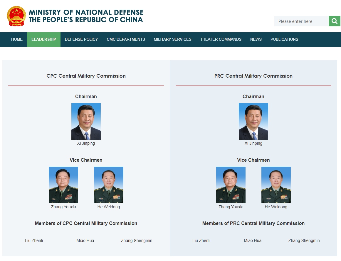 Ông Lý Thượng Phúc bị xóa tên khỏi danh sách Quân ủy Trung ương ĐCS Trung Quốc